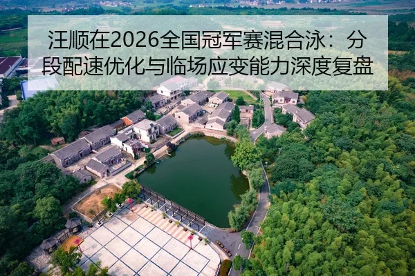 汪顺在2026全国冠军赛混合泳：分段配速优化与临场应变能力深度复盘